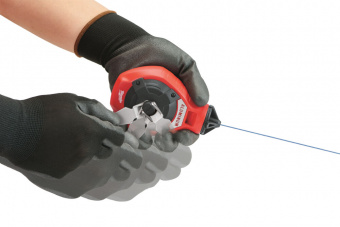 MILWAUKEE Шнур разметочный длиной 30 м/0,9 мм в комплекте с меловым порошком синий | 4932493814