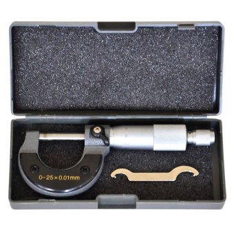 Мікрометр, 0–25 мм, 0,01–0,25мм S-line | 15-680