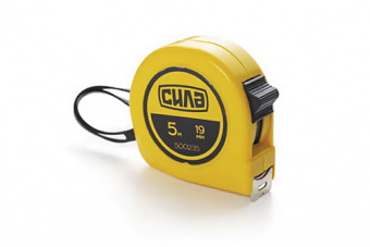 Рулетка Стандарт 5м*19мм СИЛА