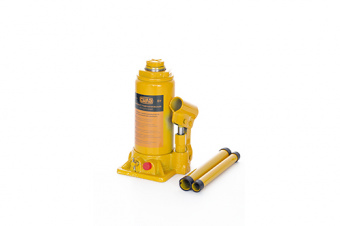 Домкрат гидравлический бутылочный 8т (выс подъема 200-405мм) СИЛА