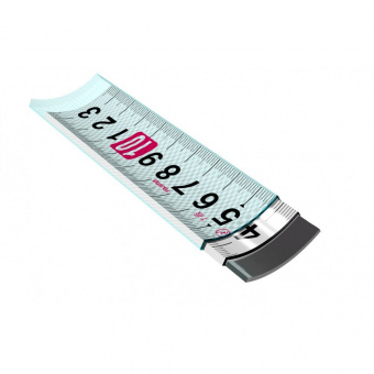 TAJIMA Рулетка прецизионная 1 клас, Hi Lock CLASS 1, H1550MW - 5м/25мм