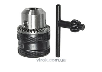 VOREL Патрон для дриля з ключовим затисканням Ø-1,5-13мм, 1/2"  | 79630