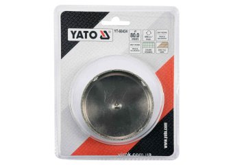 YATO Свердло по гресу і кераміці YATO, Ø= 80 мм, при сухому і мокрому режимах  | YT-60434