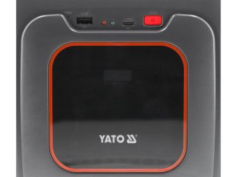 Пусковий конденсатор YATO 2.7V 3 kFa x6 живлен через USB 5V, 1.8A: вихідний-12V, 1.5kА, DW