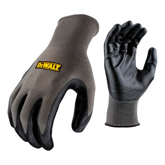 Рукавички DeWalt універсальні, розмір L/9, загального використання, нейлонові з покриттям Ultradex™