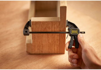 Струбцина STANLEY"FatMax S" швидкозатискна, 110 мм, максимальний тиск 15 кг. | FMHT0-83231