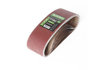 Лента шлифовальная бесконечная APRO P180 75×533мм (10шт)