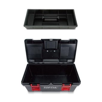 Ящик для инструментов пластиковый 3 секции 445x240x205 TOPTUL TBAE0302