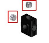 ANI Spa Заглушка 1/4 для фильтров серии E/10 | BS088536