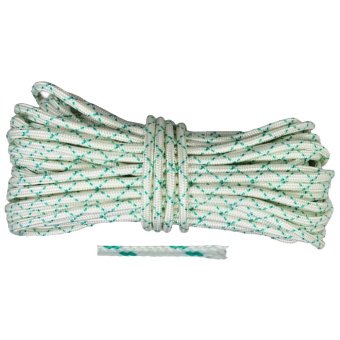 Шнур капроновий плетений Євро, бухта, d=10мм,100м Україна | 69-776