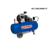 DARI Компрессор поршневой DARI DEC 200/2800B-3M (220V) (ресивер 200 л, пр-сть 330 л/мин) | 28LC504FD