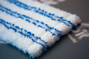 VIROK Насадка-моп для швабри універсальна : 40x10см (мікрофібра 700% поглинання) | 12V640