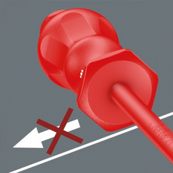 Набір діелектричних викруток Kraftform Classic 6шт. VDE 1000В WERA (Германия) 