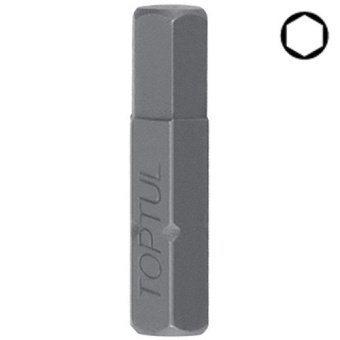 Насадка отверточная TOPTUL 1/4" 25мм HEX 4мм FSDA0804