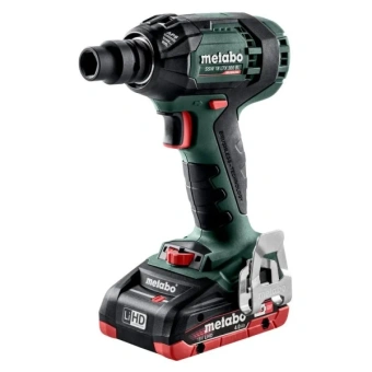 Акумуляторний ударний гайковерт Metabo SSW 18 LTX 300 BL (18 В, 2х4 А*год) (602395800)