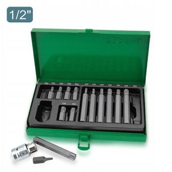 Набор биты для отвертки TORX TOPTUL 10мм 15ед. GAAD1506