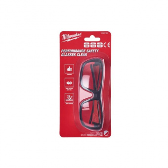 MILWAUKEE Очки PERFORMANCE с покрытием AS/AF (бесцветные) (Многоштучная упаковка - 48 пар) 493247902