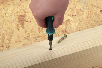 Wolfcraft Отвертка-битодержатель ¼ " // 1240000