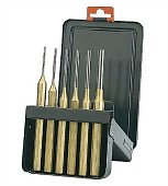 BAHCO 3734S\6 Набор пробойников 2/3/4/5/6/8 мм; длина 150 мм; ударопрочный.