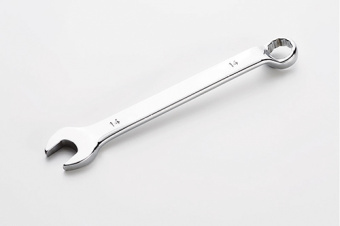 Ключ рожково - накидной глубокий CrV 14мм СИЛА