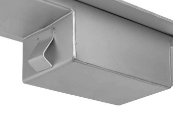 Трап підлоговий лінійний з нержавіючої сталі FALA WET-DRY; 70х 7х 2 см, сифон- 52 мм [6]