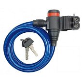 VOREL Замок велосипедний : L= 8 мм Х 1200 мм  | 77833