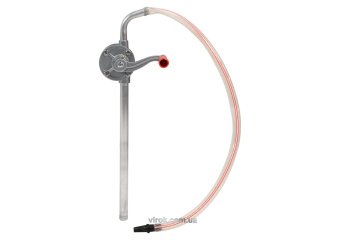 Помпа-міні ручна ротаційна для перекачки оливи VOREL; алюмін., продукт.-15 л/хв, Ø=20мм, l=33см [20]