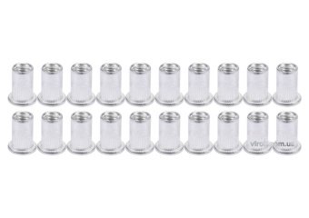 YATO Нітогайка алюмінієва YATO; М6, l= 14 мм, 20 шт.  | YT-36454