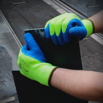 Рукавиці утеплені RECODRAG Wintergrip КВІТКА PRO Industrial (10 "/ XL) (110-1210-10-IND)