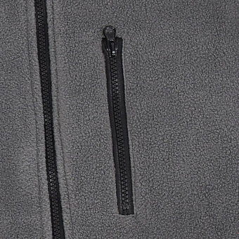 YATO Куртка робоча з грубого фліса YATO розмір XXL, сіра, 3 кишені, зміцнювальні нашивки, 100% поліе