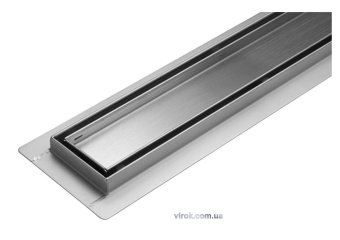 FALA Трап підлоговий для душу з нержавіючої сталі "MADEIRA" ; 90х 7х 5,2 см  | 75366