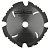 Диск пильный 160х2,4х1,6х20 мм, алмазний Z=4, форма зубця TFneg, нахил -5° PROFITOOL 2116017