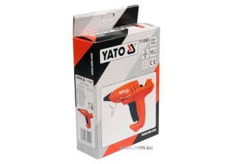 YATO Пістолет клейовий мережевий YATO Ø=11 мм, P=35 (400) Вт. для стержнів  | YT-82401