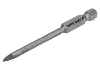 Свердло по склу і кераміці STHOR : YG6X, HEX-1/4", Ø= 5 x 70 мм [125]