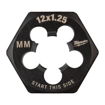 MILWAUKEE Плашка шестигранна, М12-1,25мм