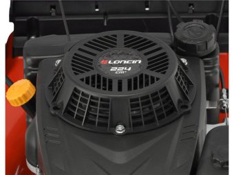 Газонокосарка бензинова YATO з приводом: 4,5кВт, ширина різання: Ø= 53 см, травозбірник- 62л