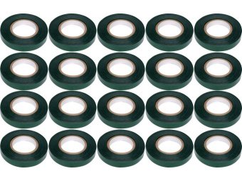 Стрічки зелені поліетиленові FLO; 23 м х 11 мм х 0,12 мм, 20 рул. для тапенера 88830 [25]