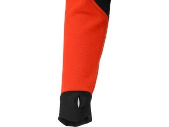 Худі флісовий з поліестеру YATO розмір 3XL, червоно-чорний, 5 кишень [20]