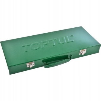 Набор торцевых головок ударных TOPTUL 1/2" 8-32мм 32ед. короткие+длинные GDAD3201