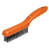 TRUPER CEA-54 Щітка металева, гнута ручка 4х16; 265мм (0,40мм)