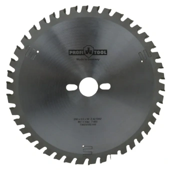 Диск пильный универсальный 250х3.0х2.0х30 мм, Z=42, зуб S-WZ (Super-ATB),  PROFITOOL