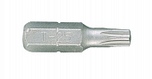 KING TONY Бита торцевая 1/4" TORX с отверстием T27 L=25мм (уп.20) | 102527U