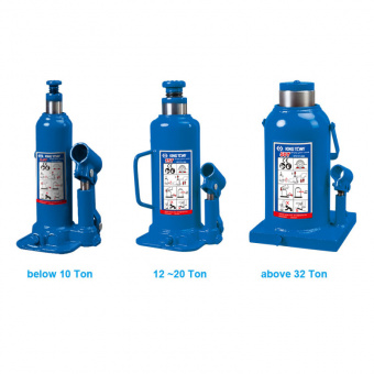 KING TONY Домкрат бутылочный 20 Тонн (240-450мм) | 9TY112-20A-B