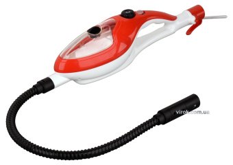 LUND Швабра парова з індикатором UV мережева : 1500 Вт, ємність- 550 мл, t= 110°С, 14 насадок  | 672