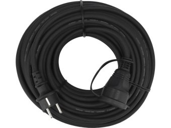 Кабель-подовжувач для будівель робіт мережевий 230 В YATO, l= 30 м. струм- 16 А, 3-жильний S=1,5 мм²