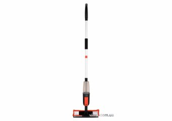 LUND Швабра 2-стороння з розпилювачем : з 2 мікрофібрами, платф- 41х13см, ємність-350мл, l=118см  | 