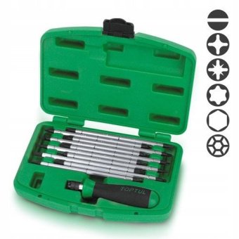 Набор отвертка с насадками 20 в 1 TOPTUL (PH,PZ,SL,Hex,Torx) GAAI2101
