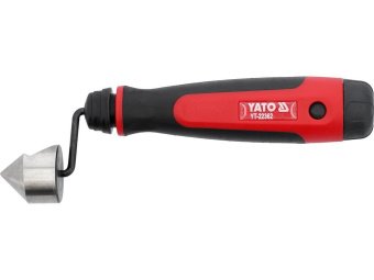 Ніж конусний для знімання фаски і задирок YATO, макс. Ø= 25 мм, алюміній/ мідь/ ПВХ труби [50]