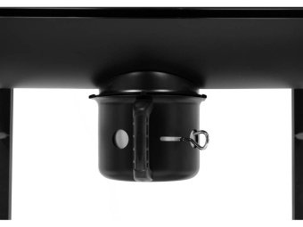 Гриль прямокутний вугільний LUND, 71х 34,5см, на 4 ніжках (з 2 колесами) з кришкою; 104х66х95/108 см