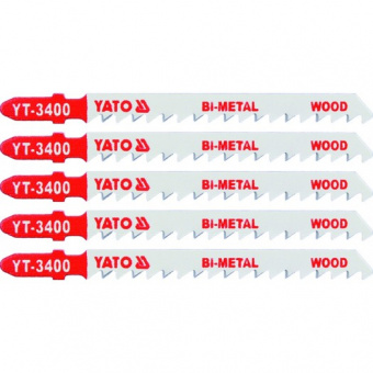 YATO Полотно для електролобзика YATO BI-METAL (дерево) , 6TPI , l=100м, набір 5пр.  | YT-3400